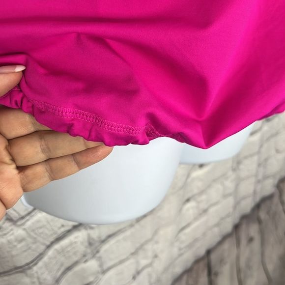 Lululemon Rehearsal Athletic Tank Top swimsuit top Paris Pink size 4 - Picture 4 of 12